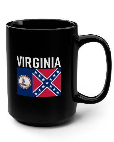 Virginia Confederate coffee mug